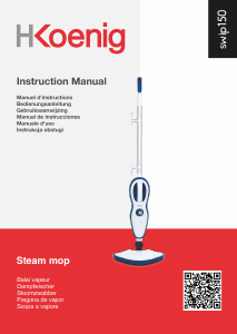 Handleiding H.Koenig SWIP150 Stoomreiniger