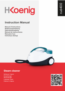 Manual H.Koenig NV6400 Steam Cleaner