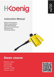 Manual H.Koenig NV720 Steam Cleaner
