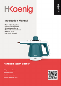 Manual H.Koenig NV680 Steam Cleaner