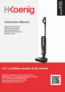 Manual H.Koenig ARYA900 Vacuum Cleaner