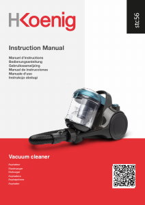 Manual H.Koenig STC56 Vacuum Cleaner