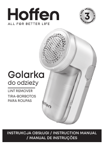 Instrukcja Hoffen LR-3055 Golarka do tkanin