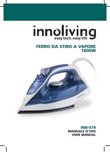 Manuale Innoliving Inn-678 Ferro da stiro