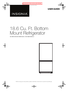 Manual Insignia NS-RBM18SS0 Fridge-Freezer