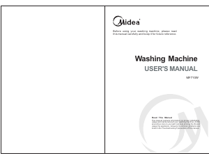 Manual Midea MF710W Washing Machine