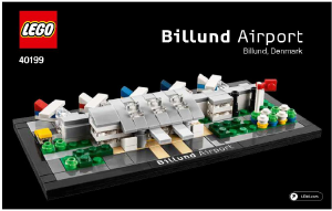 Handleiding Lego set 40199 Architecture Billund Airport