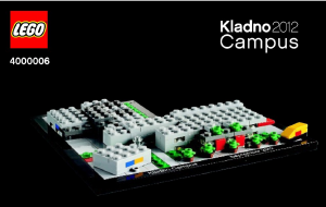 Bedienungsanleitung Lego set 4000006 Architecture Kladno Campus 2012