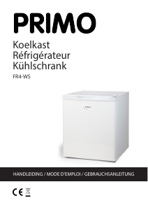 Mode d’emploi Primo FR4-WS Réfrigérateur