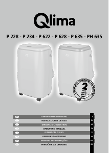 Mode d’emploi Qlima P 228 Climatiseur