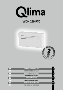 Manual Qlima WDH 229 PTC Air Conditioner