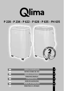Manual Qlima PH 635 Air Conditioner