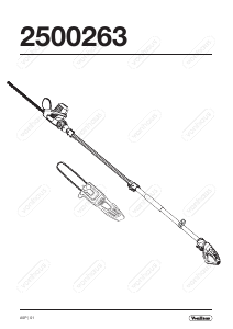 Manuale VonHaus 2500263 Tagliasiepi