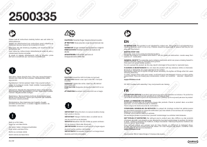 Manual de uso VonHaus 2500335 Sombrilla