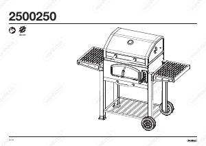 Посібник VonHaus 2500250 Решітка для барбекю