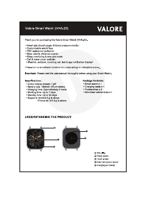 Manual Valore VHA-23 Activity Tracker