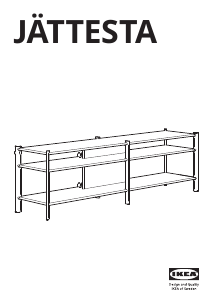 사용 설명서 이케아 JATTESTA TV 벤치