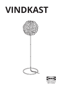 Manual IKEA VINDKAST Lampă