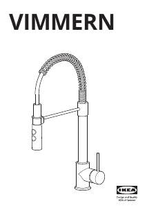 Käyttöohje IKEA VIMMERN Vesihana