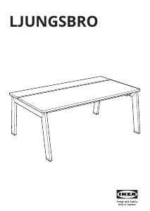Mode d’emploi IKEA LJUNGSBRO Table basse