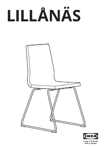 Mode d’emploi IKEA LILLANAS Chaise