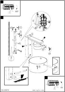 Mode d’emploi Eglo 39876 Lampe