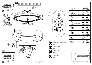 Manuale Eglo 39993 Lampada