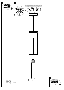 Manuale Eglo 43743 Lampada