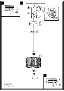 Mode d’emploi Eglo 43795 Lampe