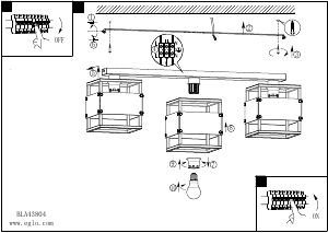 Manual Eglo 43804 Lampă