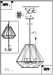 Manuale Eglo 43845 Lampada