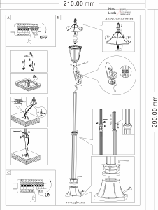 Manual Eglo 93464 Lamp