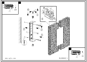 Manual Eglo 96043 Lampă