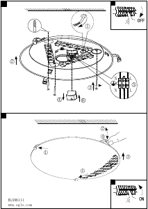 Manuale Eglo 96111 Lampada