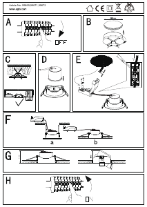 Manuale Eglo 99669 Lampada