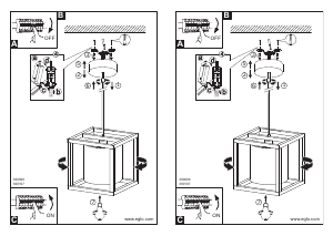 Manuale Eglo 390107 Lampada