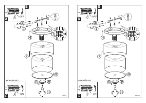 Manuale Eglo 390117 Lampada