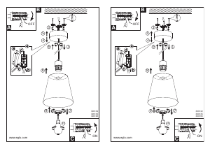 Mode d’emploi Eglo 390135 Lampe