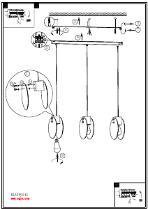 Manual Eglo 390142 Lampă