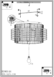 Manual Eglo 390144 Lamp