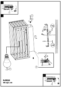 Manuale Eglo 390165 Lampada