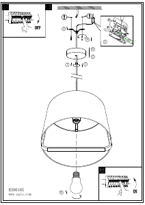 Kasutusjuhend Eglo 390185 Lamp