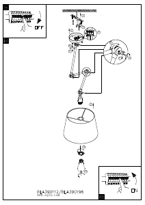 Manuale Eglo 390198 Lampada