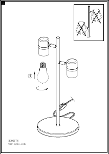 Manuale Eglo 900178 Lampada