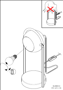 Manual Eglo 900314 Candeeiro