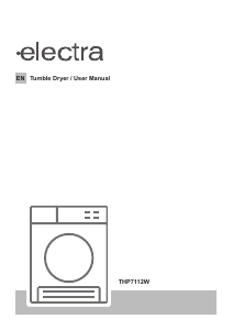 Handleiding Electra THP7112W Wasdroger