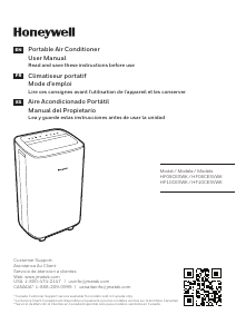 Handleiding Honeywell HF0CESVWK6 Airconditioner