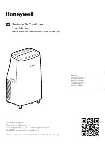 Handleiding Honeywell HJ0CESWK7 Airconditioner