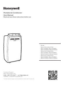 Manual Honeywell MN1CFSWW8 Air Conditioner