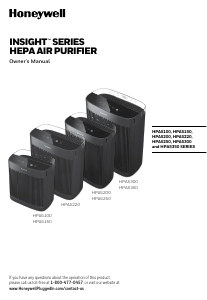 Manual de uso Honeywell HPA5100W Purificador de aire